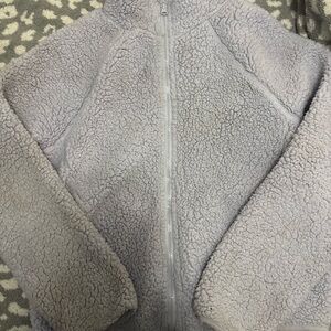 Fashion Nova Plush Lavender Jacket